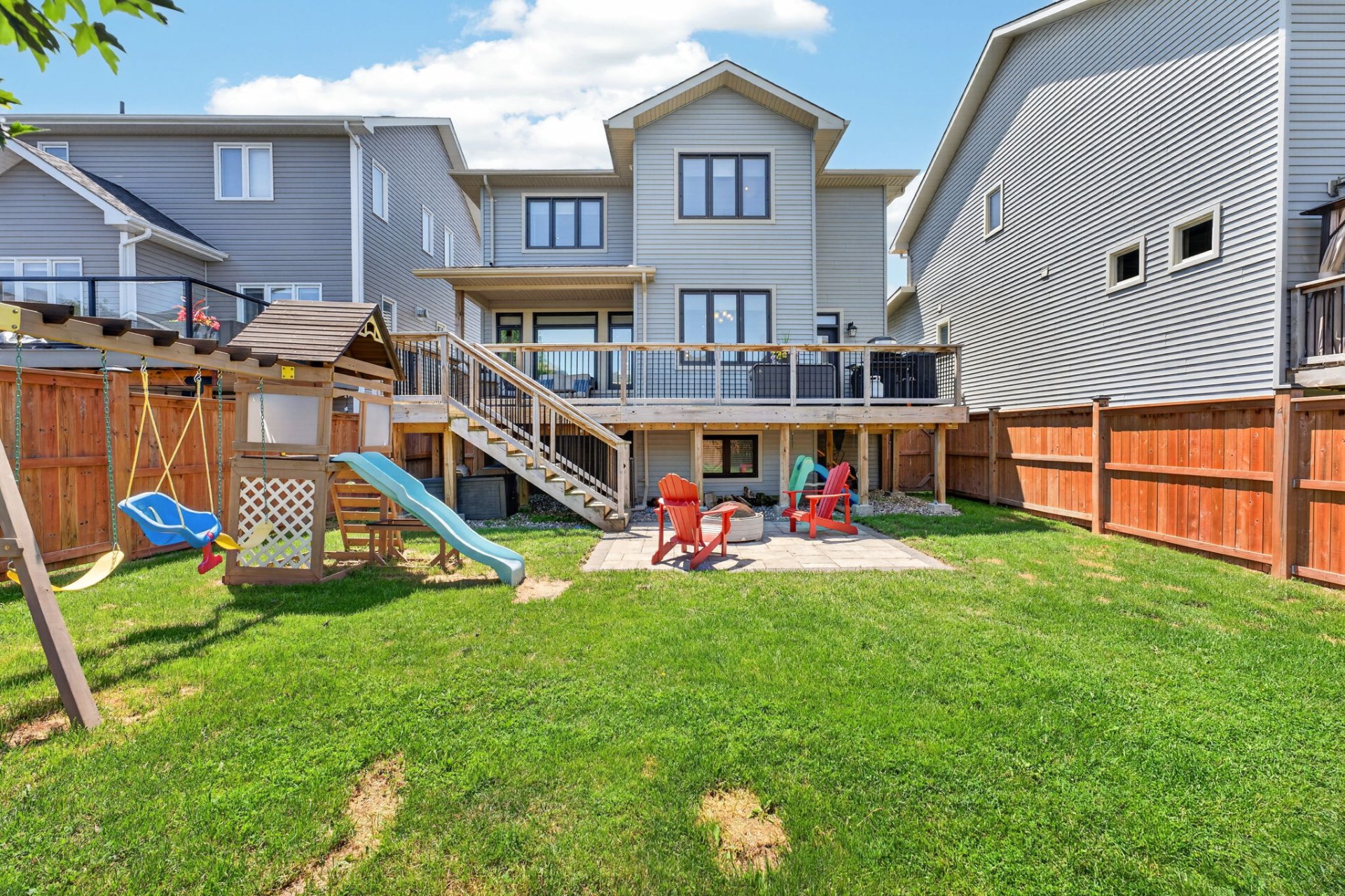 Main floor plan for 1454 Evergreen Drive
